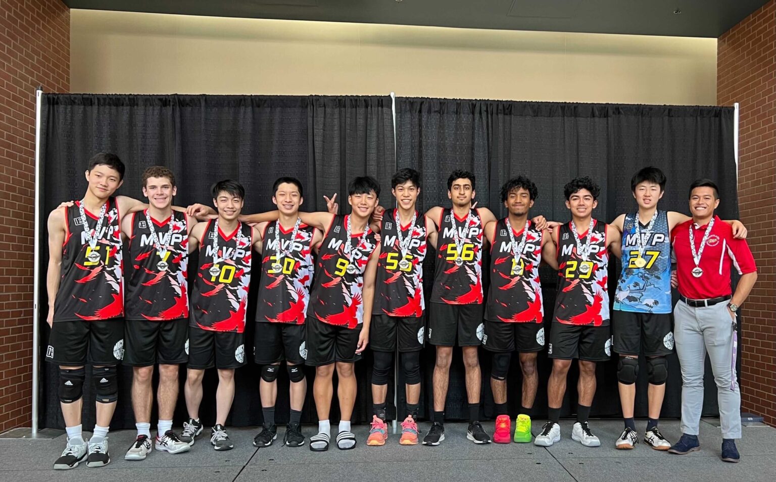 MVP Medals at Boys East Coast Championships Maryland Volleyball Program